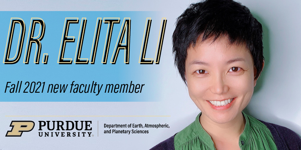 Dr. Elita Li, Fall 2021 new faculty member.