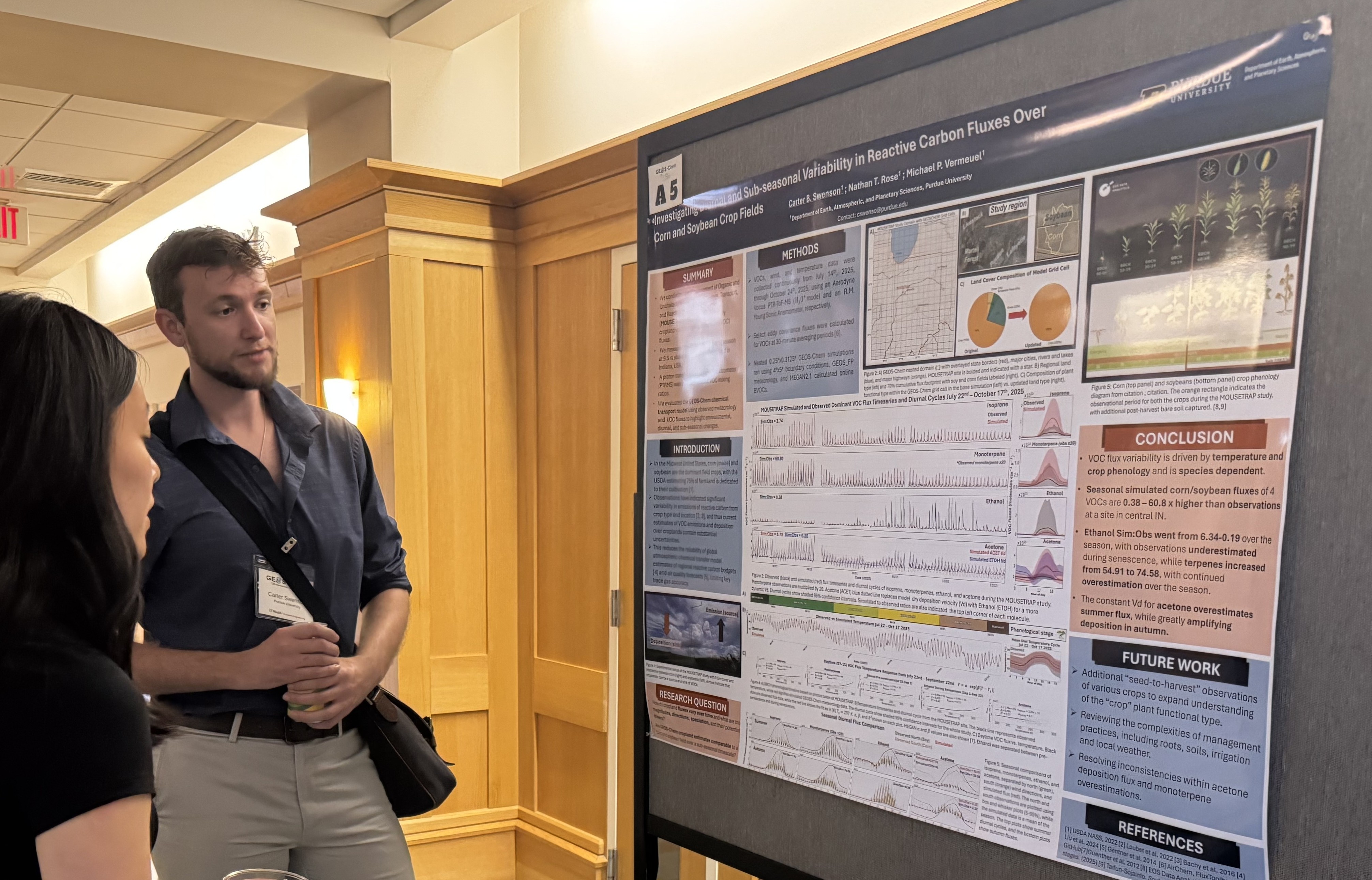 Carter presenting his work at IGC12