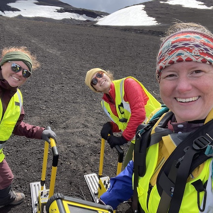 Collecting radar data in Iceland with the pulseEKKO