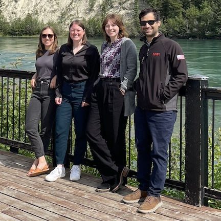 Purdue crew at the 2024 Mars Polar Science Conference in Whitehorse, Yukon, Canada