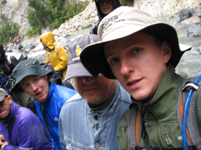 Collaborator Leif Tapanila admiring the scenery 