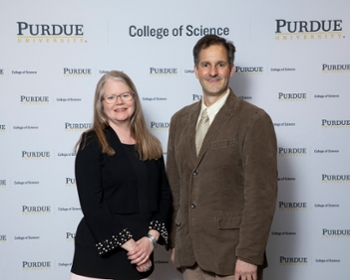 Dr. Daniel Cziczo pictured with DSA recipient Dr. Suzanne Zurn-Birkhimer