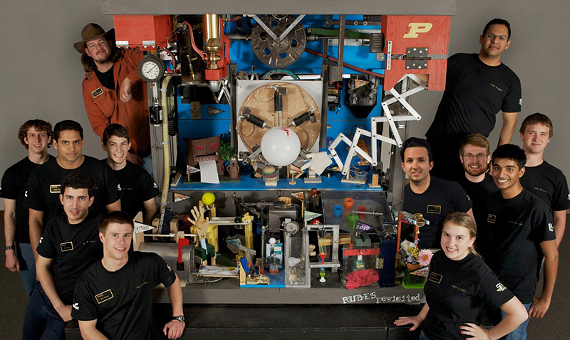 Purdue Society of Professional Engineers Rube Goldberg Team