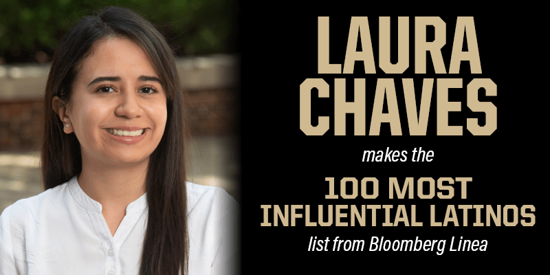Laura Chaves makes Top 100 Latinos list from Bloomberg Linea