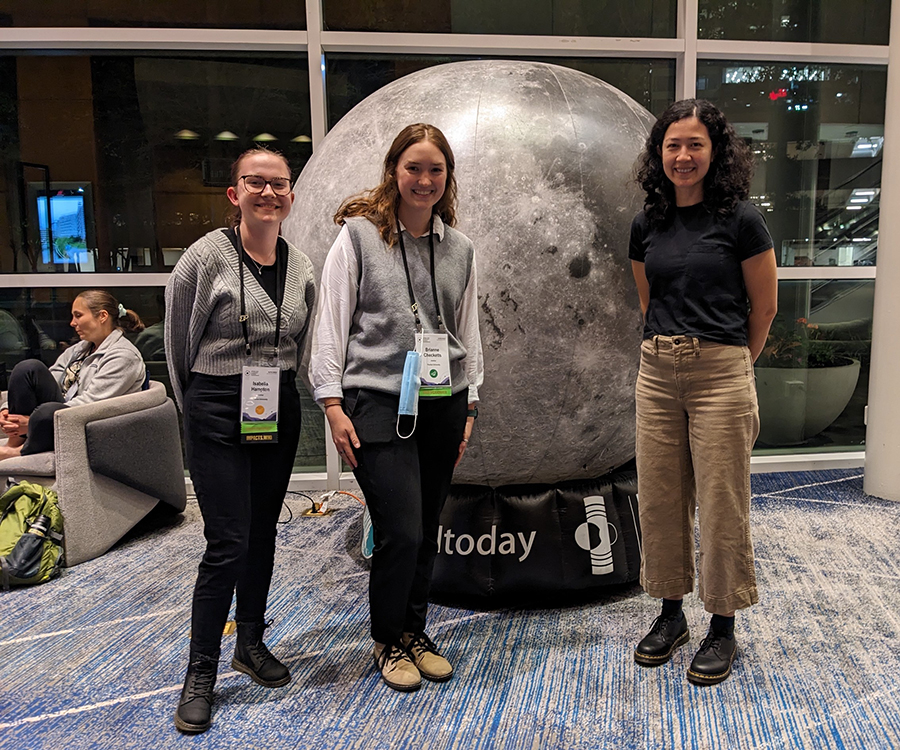 students at planetary conference