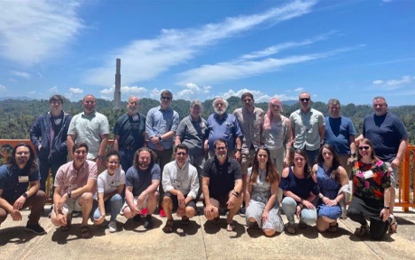 Mini-RF team at the Arecibo Observatory