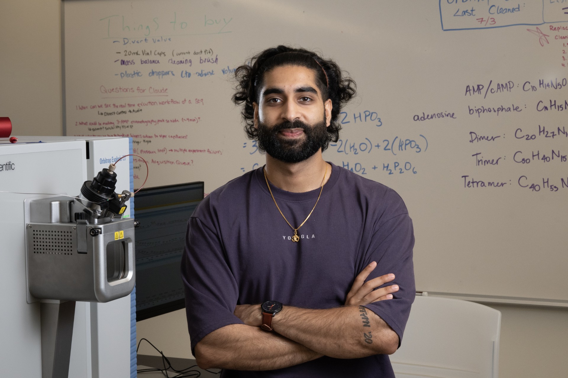 Ishaan Madan, Frederick N. Andrews Fellow and research assistant in EAPS 