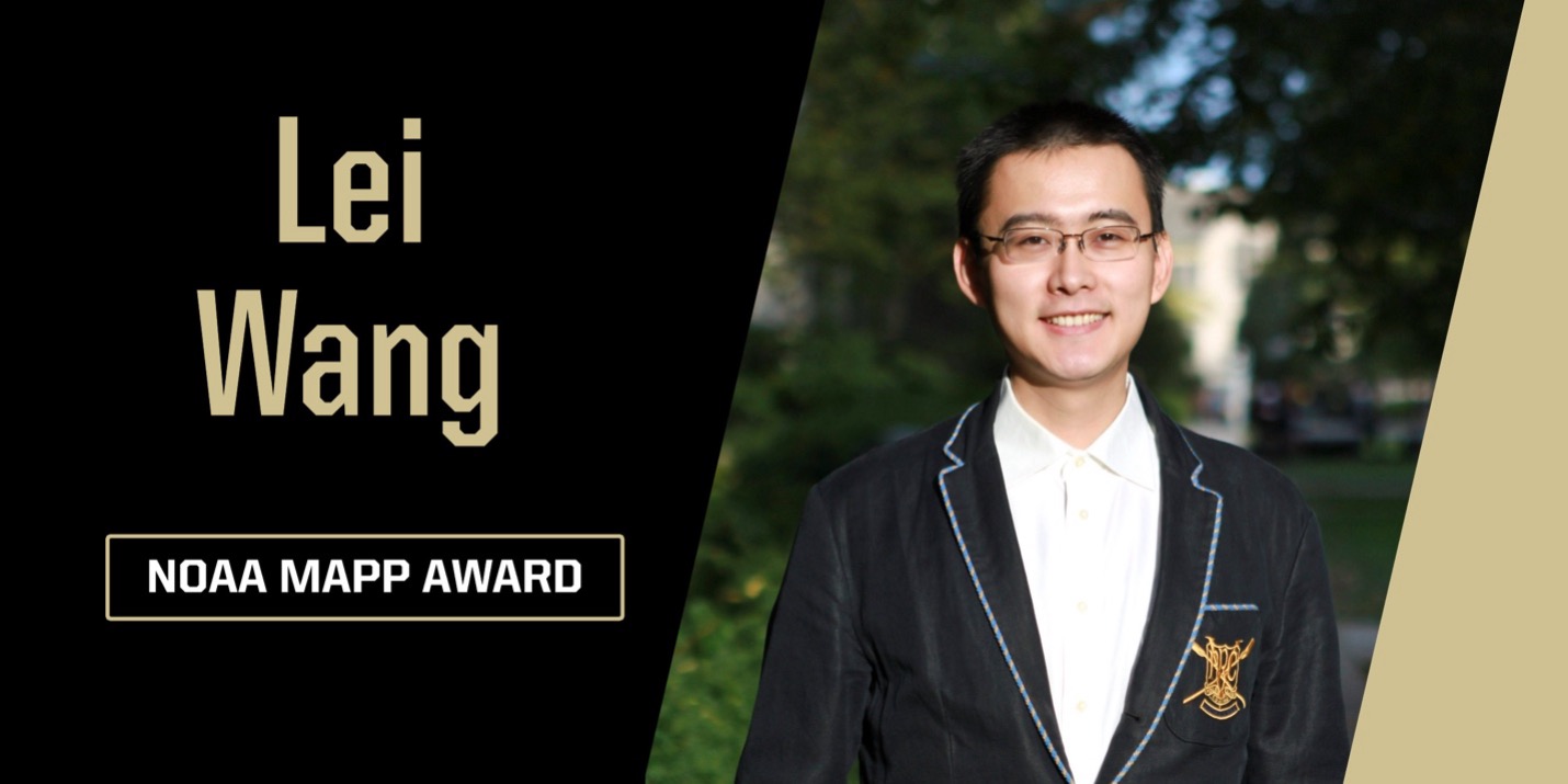 Lei Wang wins MAPP Award