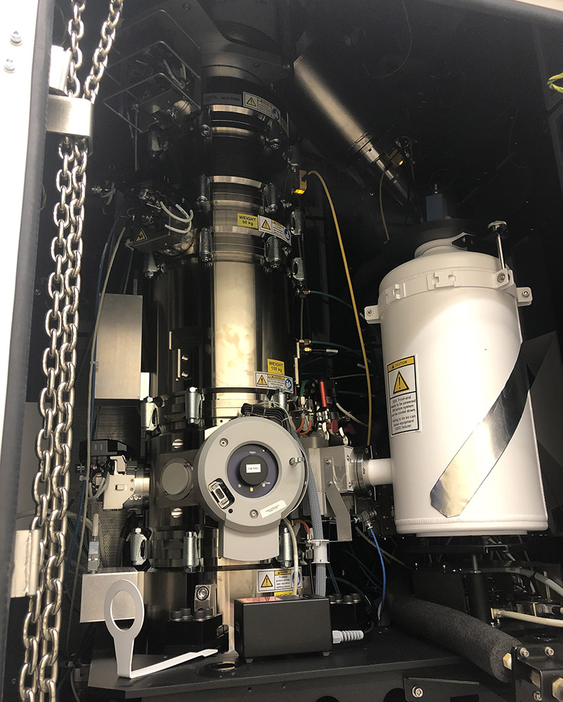 Thermo Themis Z scanning TEM (STEM) equipped with an Oxford Super-X EDS system.