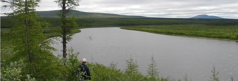 Stable isotopes from the Kolyma River in Siberia