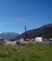 Drilling of the Alpine fault