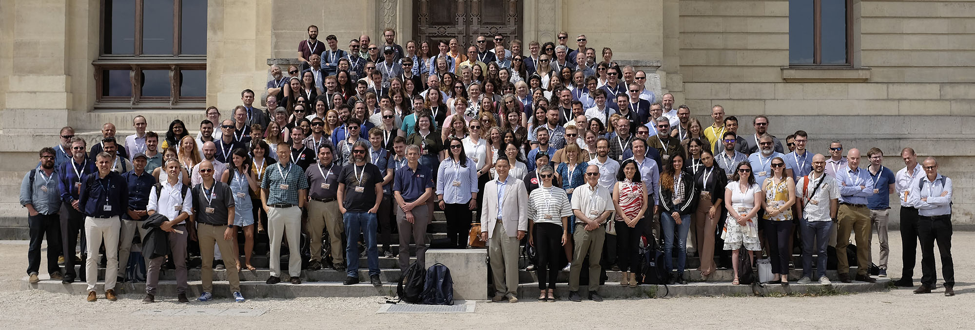 Large group of conference attendees.